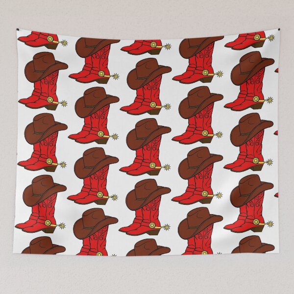 Item preview, Botas Vaqueras Rojas Con Sombrero Vaquero Espuelas Doradas designed and sold by allaso-gan.