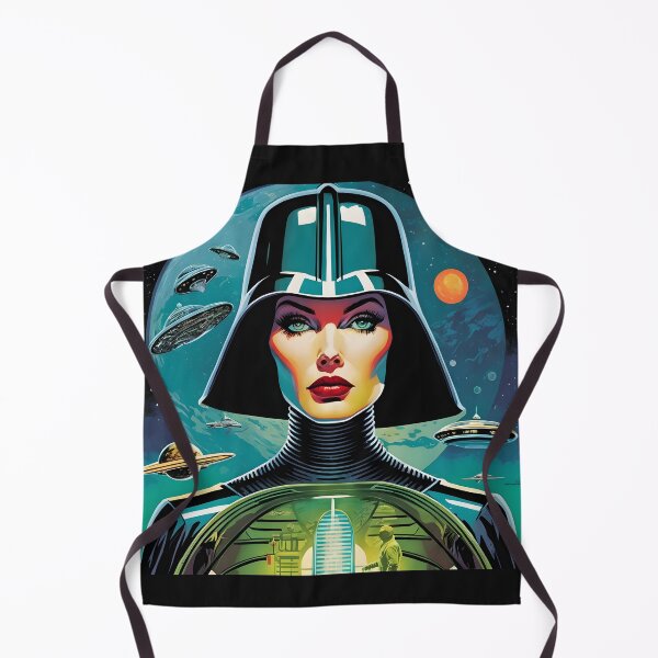 Item preview, A retro space woman designed and sold by Planetporridge.