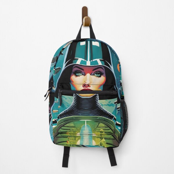 Item preview, A retro space woman designed and sold by Planetporridge.
