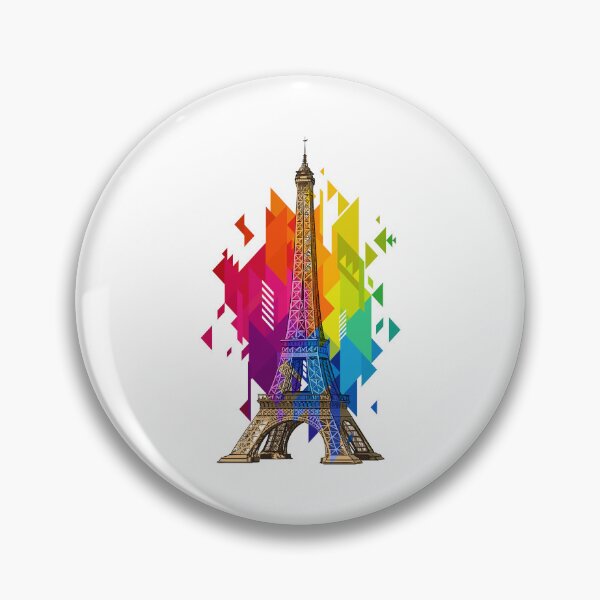 Item preview, Paris Eiffel Tower France City Skyline Art designed and sold by BullDesignsShop.