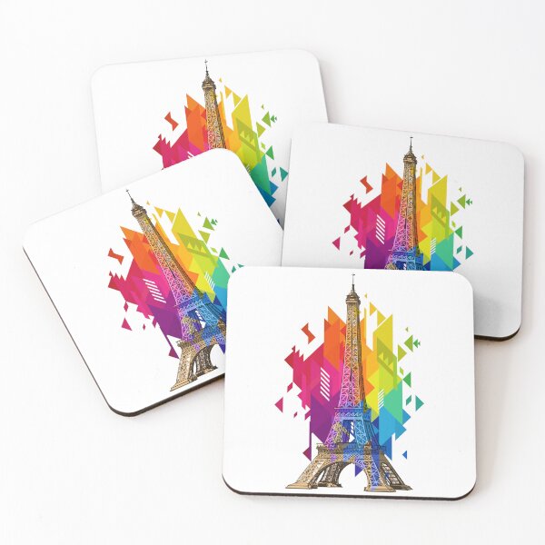 Item preview, Paris Eiffel Tower France City Skyline Art designed and sold by BullDesignsShop.