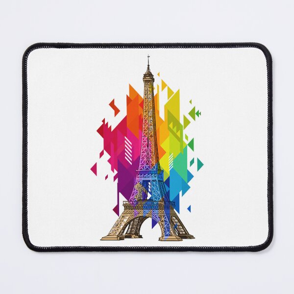Item preview, Paris Eiffel Tower France City Skyline Art designed and sold by BullDesignsShop.