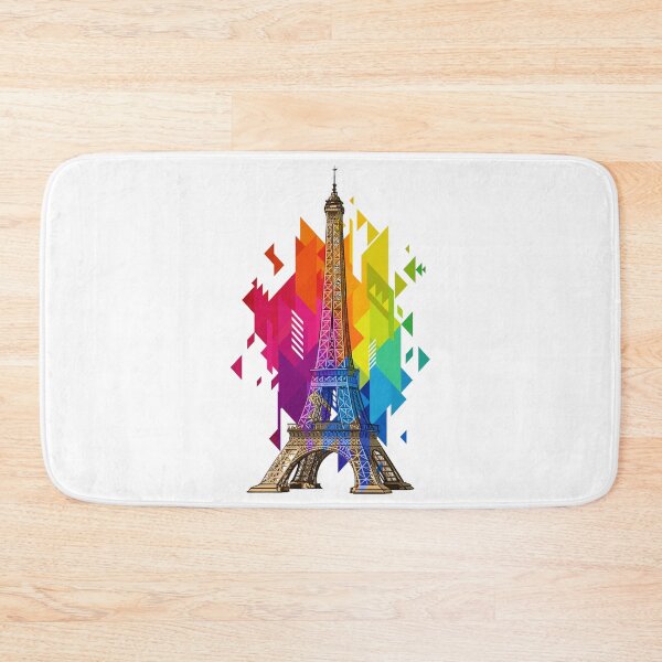 Item preview, Paris Eiffel Tower France City Skyline Art designed and sold by BullDesignsShop.