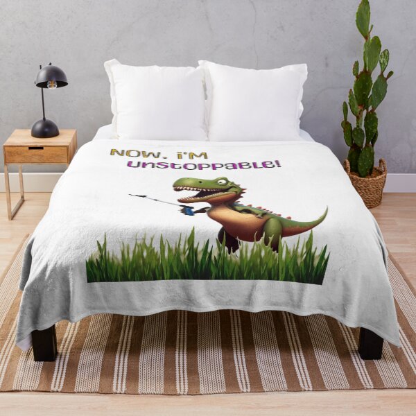 Item preview, Now, I Am Unstoppable T-Rex designed and sold by 5PointsDigital.