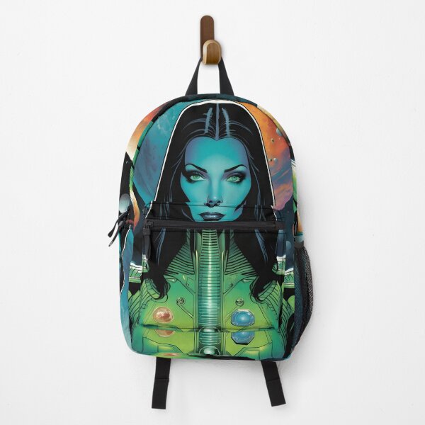 Item preview, Retro woman in space designed and sold by Planetporridge.