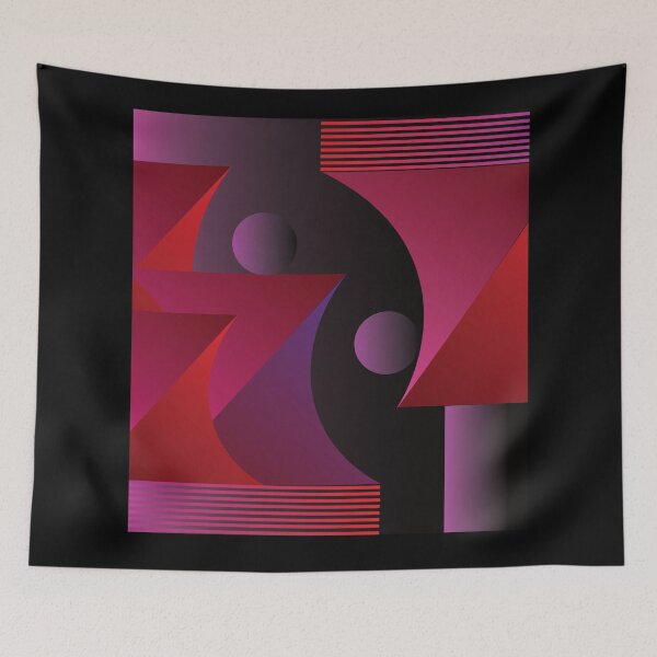Item preview, Abstract Space City Orbiter designed and sold by RGSMOOTHFINGER.