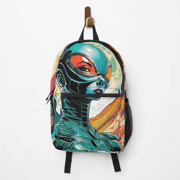 Item preview, Retro Alien Woman designed and sold by Planetporridge.
