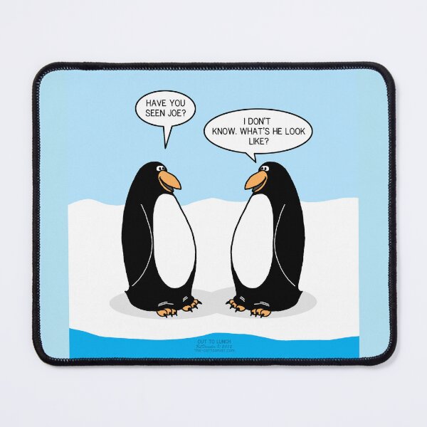 Item preview, Penguin Problem designed and sold by Out to Lunch Cartoons and More.
