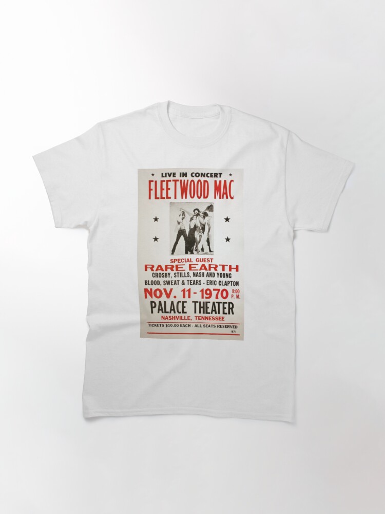 Disover Band Legends Fleetwoodmacs  Poster Classic T-Shirt