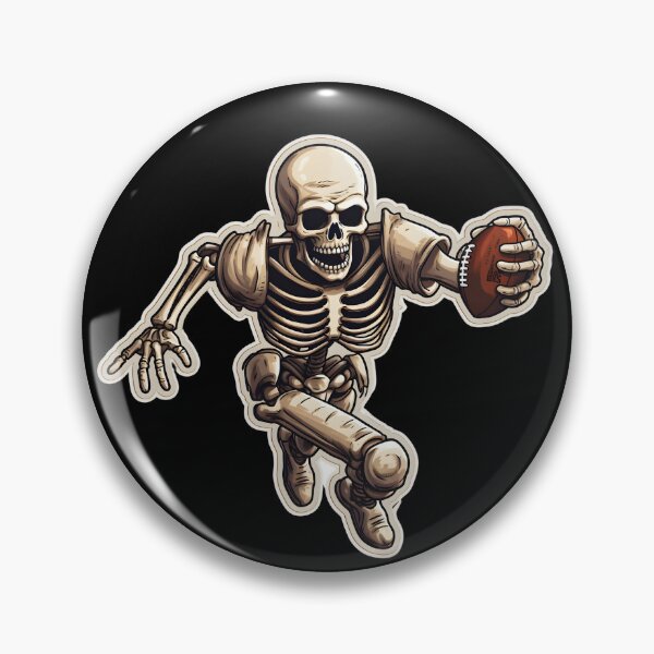 Item preview, Skeleton Football Player - Skeleton Playing Football designed and sold by elvisg03.