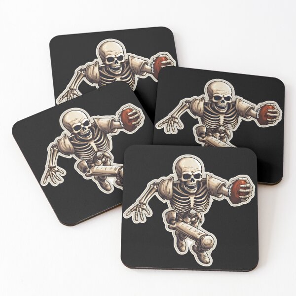 Item preview, Skeleton Football Player - Skeleton Playing Football designed and sold by elvisg03.