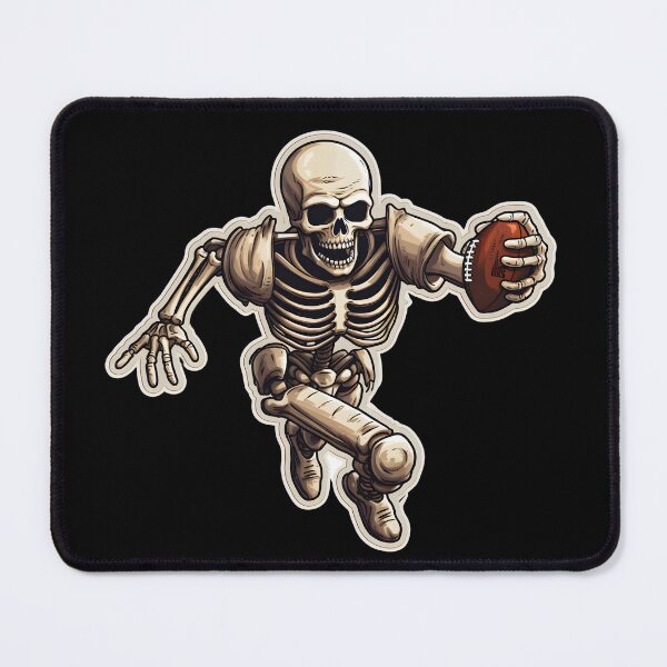 Item preview, Skeleton Football Player - Skeleton Playing Football designed and sold by elvisg03.