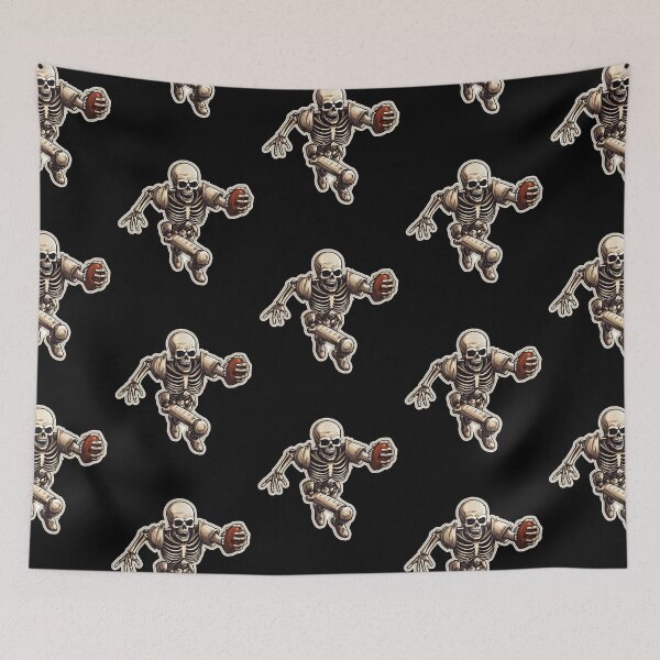 Item preview, Skeleton Football Player - Skeleton Playing Football designed and sold by elvisg03.