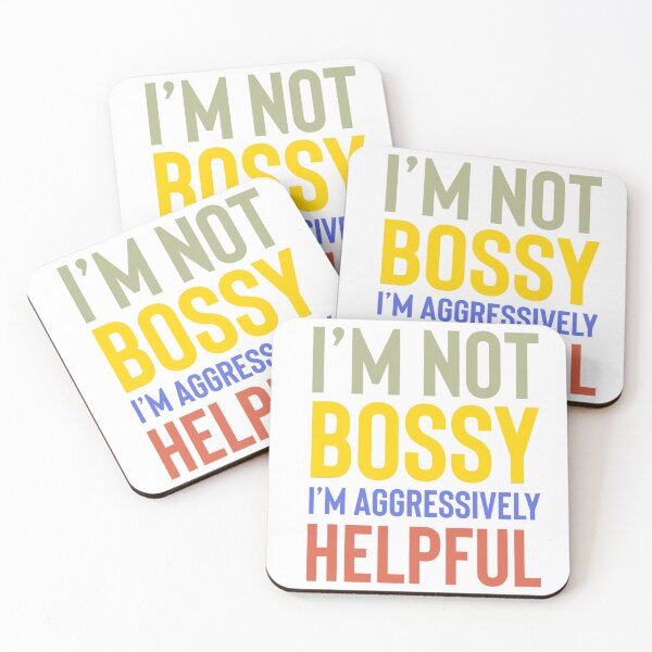 Item preview, I'm Not Bossy I'm Aggressively Helpful Shirt,I Am the Boss T-Shirt designed and sold by designkom.