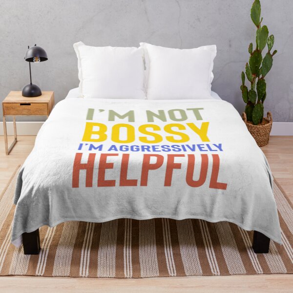 Item preview, I'm Not Bossy I'm Aggressively Helpful Shirt,I Am the Boss T-Shirt designed and sold by designkom.