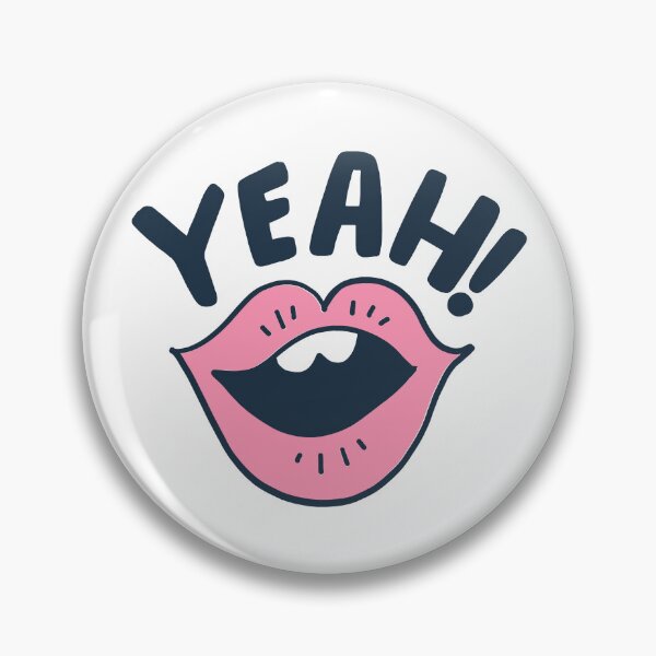 Item preview, mouth saying yeah designed and sold by lucisnerosart.