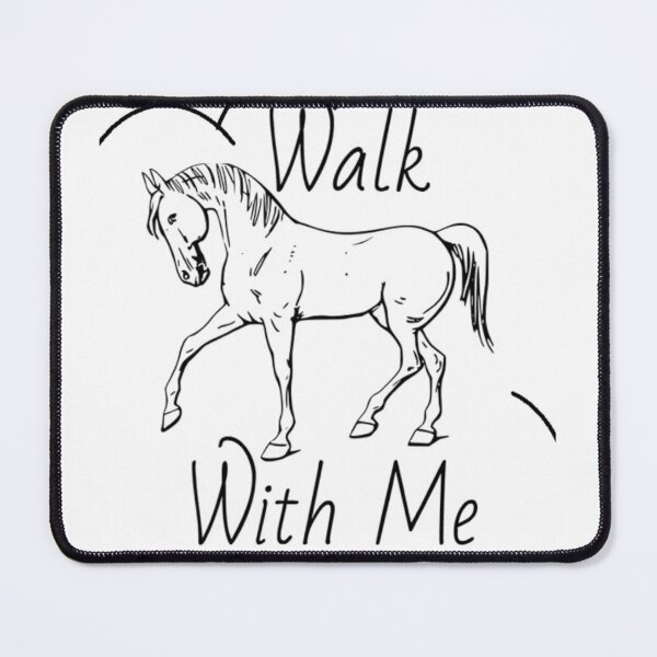 Item preview, Walk With Me Horse designed and sold by MissLadyGraves.