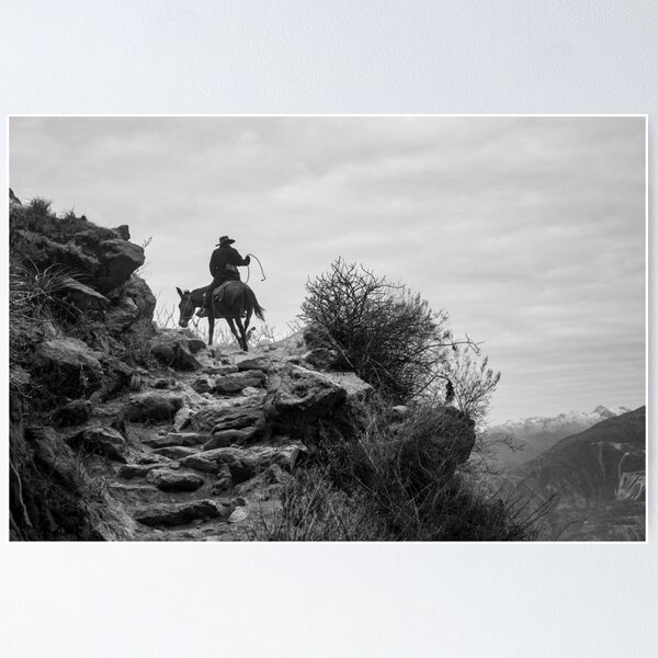 Item preview, Cowboy John Wayne Art Western Black and White designed and sold by WEFEELART.
