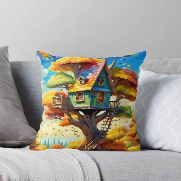Item preview, Rainbow Treehouse designed and sold by DiscoGypsyFish.
