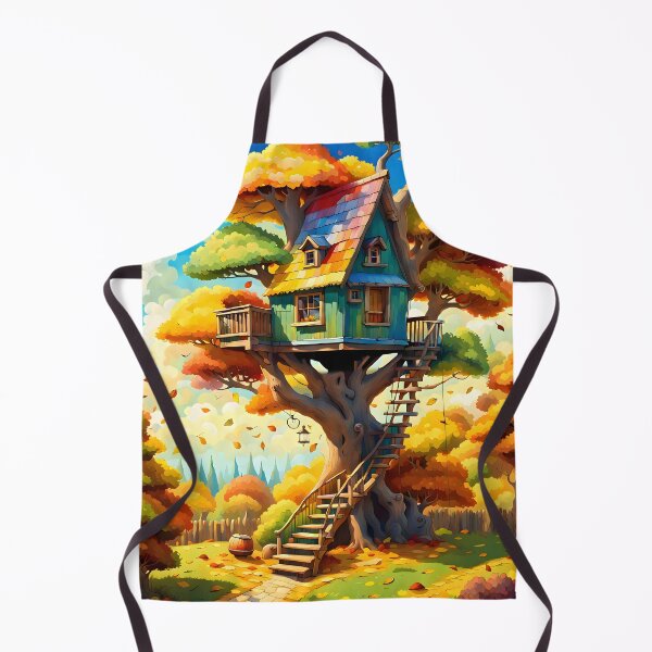 Item preview, Rainbow Treehouse designed and sold by DiscoGypsyFish.