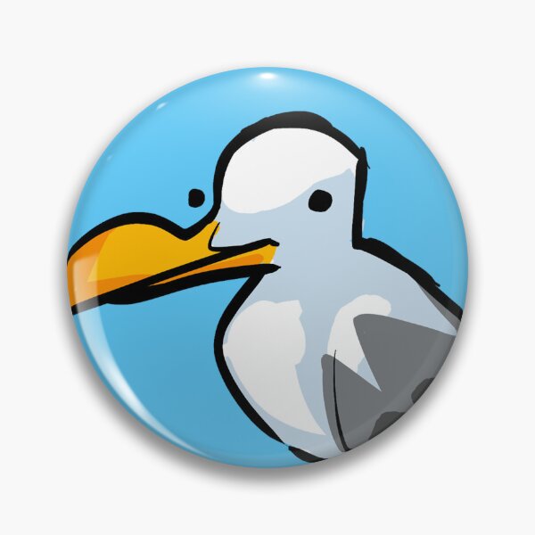 Item preview, Silly Seagull Doodle designed and sold by MrHinkleDraws.