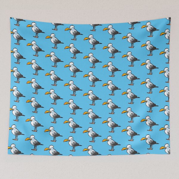 Item preview, Silly Seagull Doodle designed and sold by MrHinkleDraws.