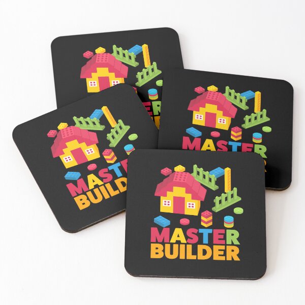 Item preview, Master Builder - Block Building Kids designed and sold by BarrelLive.