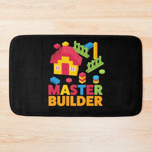 Item preview, Master Builder - Block Building Kids designed and sold by BarrelLive.