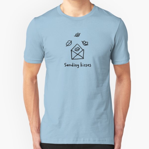 Sending kisses Slim Fit T-Shirt