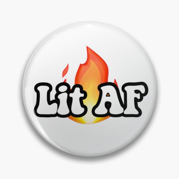 Item preview, Lit AF  designed and sold by Lia Kolor.
