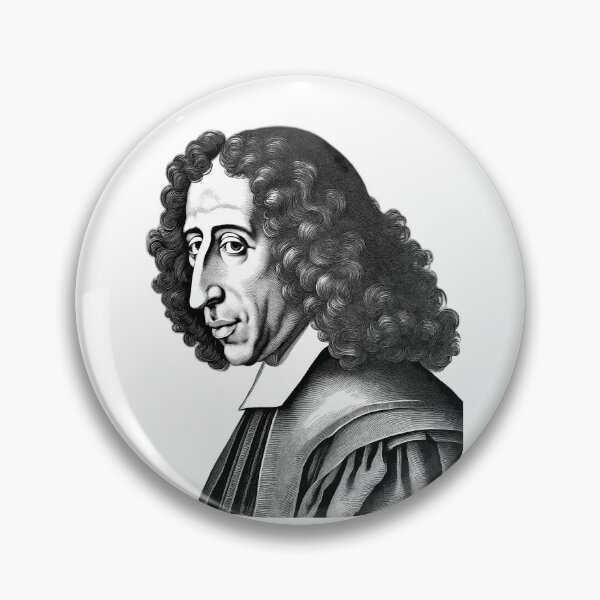 Item preview, Baruch Spinoza Portrait designed and sold by NTGUILTY.