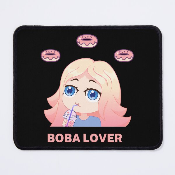 Item preview, Boba Bliss Pink Cartoon designed and sold by LirneShotsk.