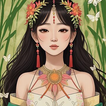 Bride Girl Mandala Art