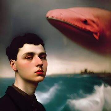 Artwork thumbnail, bOY WITH rED wHALE by CONSTNTBLVR