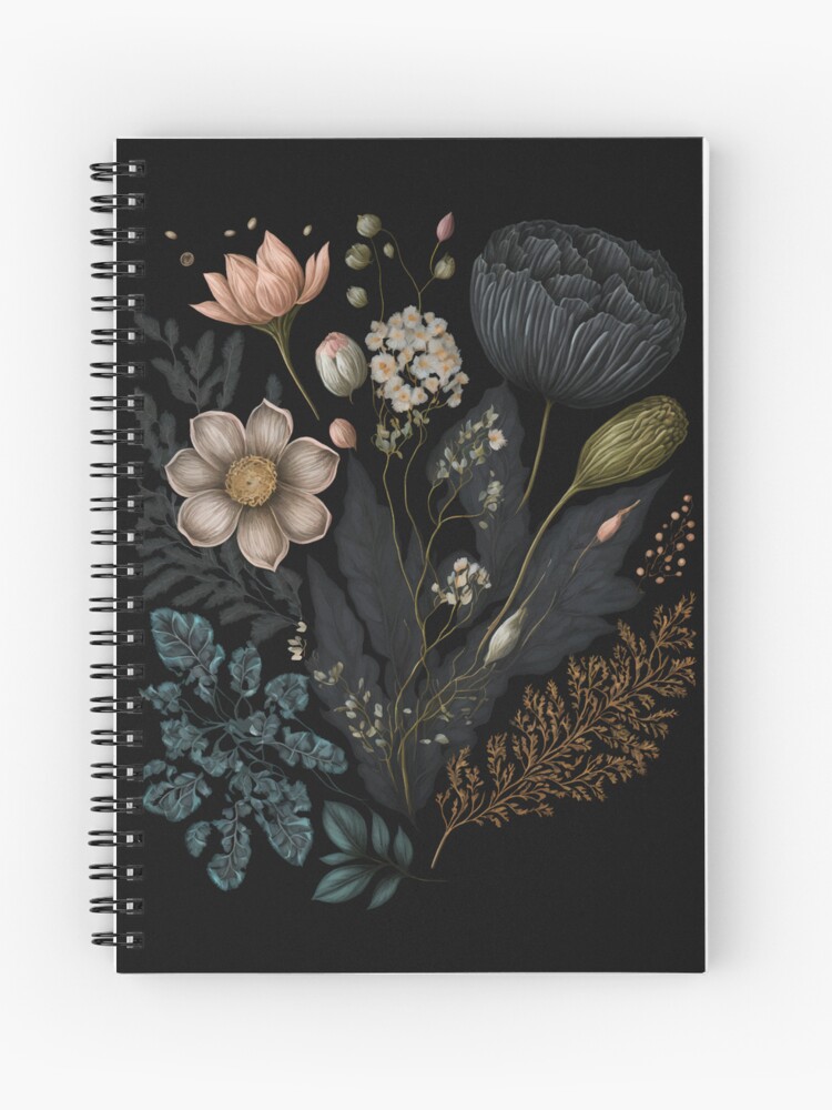 Art Journal Botanicals in Black Art Journal Botanicals in Black