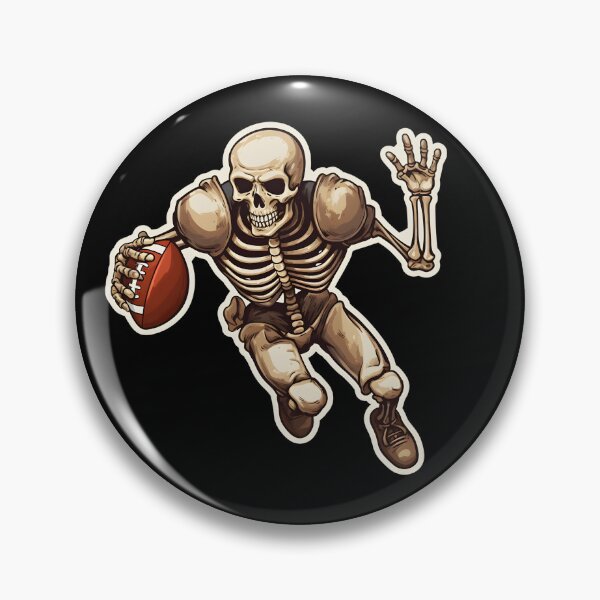 Item preview, Skeleton Football Player - Skeleton Playing Football designed and sold by elvisg03.