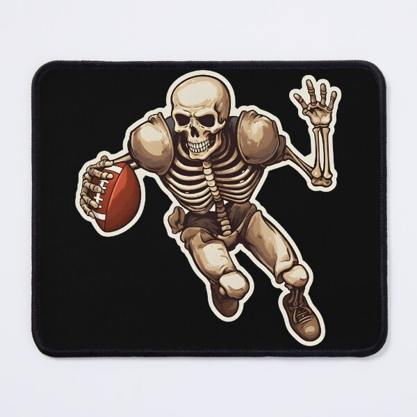 Item preview, Skeleton Football Player - Skeleton Playing Football designed and sold by elvisg03.