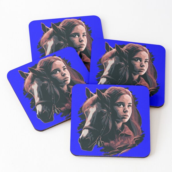 Item preview, Horse Lovers Design Girl And Her Horse designed and sold by fantasticdesign.