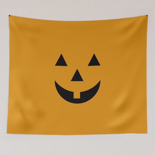 Artikelvorschau, Simplistic Pumpkin Face - halloween outfit entworfen und verkauft von EmeraldeaArt.