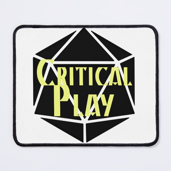 Item preview, Original Critical Play Logo designed and sold by Criticalplayjdr.