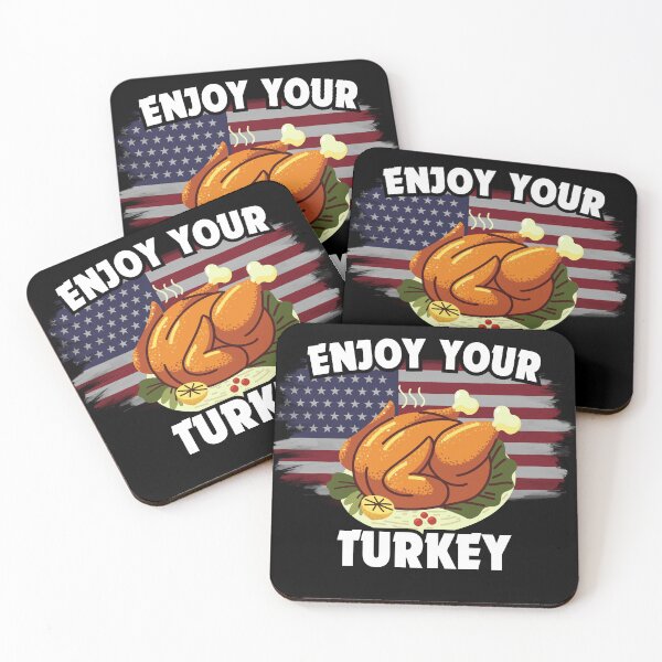 Item preview, Enjoy Your Turkey - Thanksgiving day theme designed and sold by e-sportholic.