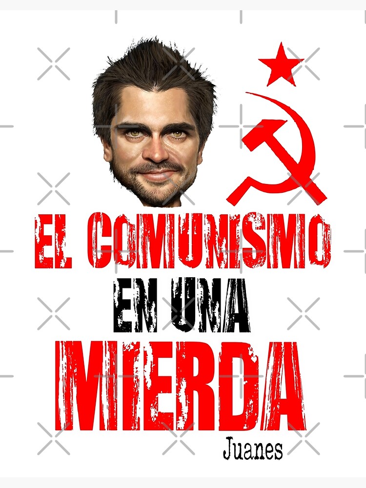 Imagen 3 de 3, Póster con la obra anticomunista, diseñada y vendida por FotoLibreStudio.
