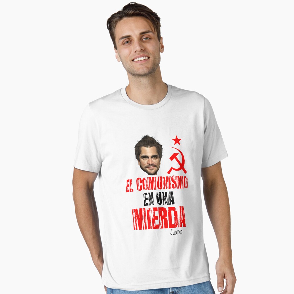 Vista previa del artículo con la obra «Camiseta esencial», diseñado y vendido por FotoLibreStudio.