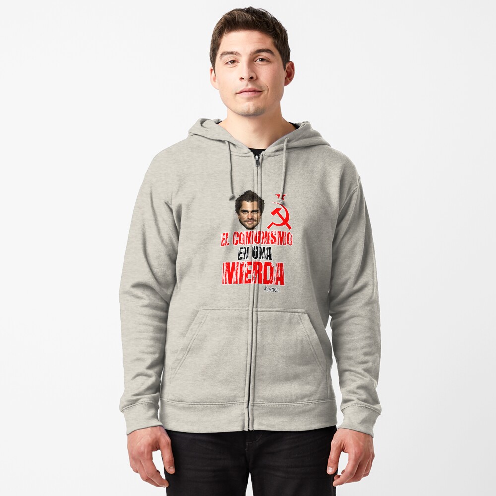 Vista previa del artículo con la obra «Sudadera con capucha y cremallera», diseñado y vendido por FotoLibreStudio.