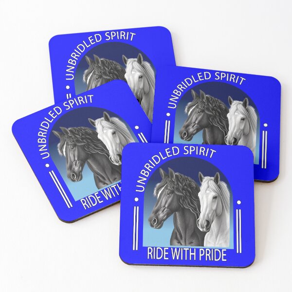 Item preview, Horse Lovers Design Unbridled Spirt Ride With Pride designed and sold by fantasticdesign.
