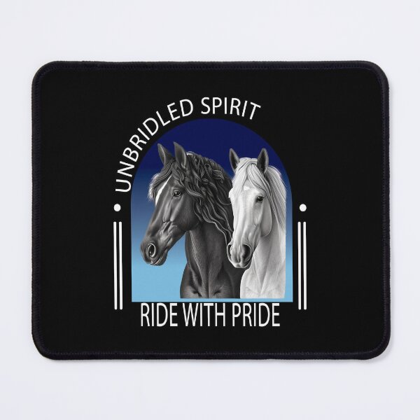 Item preview, Horse Lovers Design Unbridled Spirt Ride With Pride designed and sold by fantasticdesign.