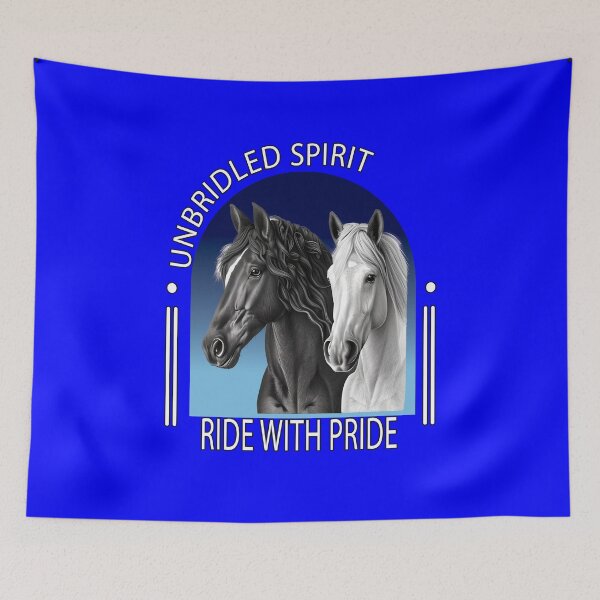 Item preview, Horse Lovers Design Unbridled Spirt Ride With Pride designed and sold by fantasticdesign.