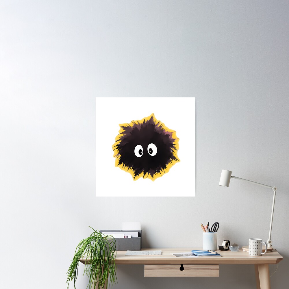 Soot Sprite - Green Border Poster for Sale by GAM3SD3AN