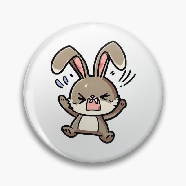 Item preview, Cute Animals - Alphabetic Animals and Personalities - Raging Rabbit designed and sold by CaptTaters.