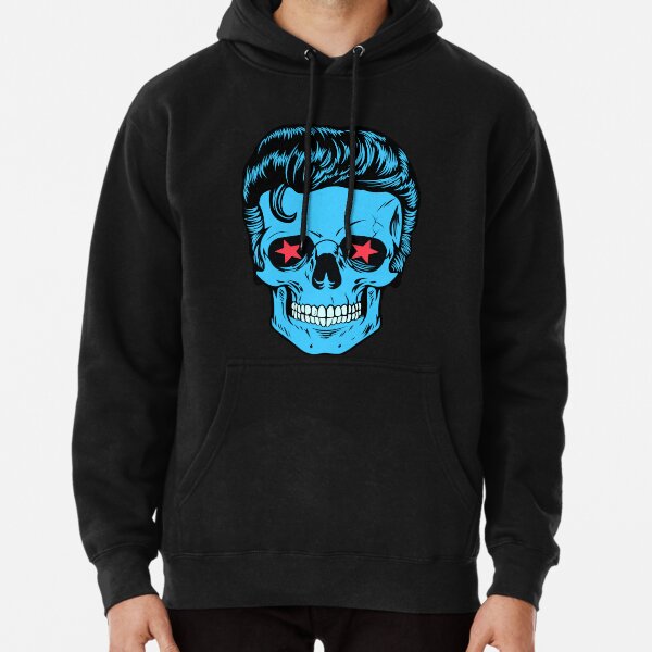 Mohawk Skull Hoodie